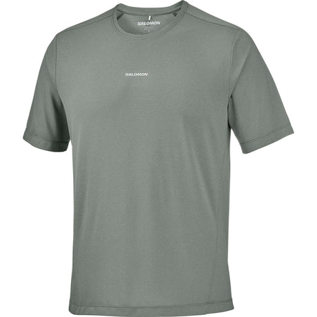 Salomon SHAKEout Core T-shirt de course et entrainement pour homme - Castor Gray
