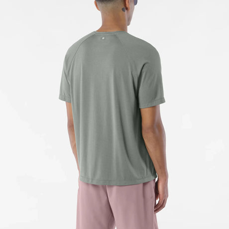 Salomon SHAKEout Core T-shirt de course et entrainement pour homme - Castor Gray