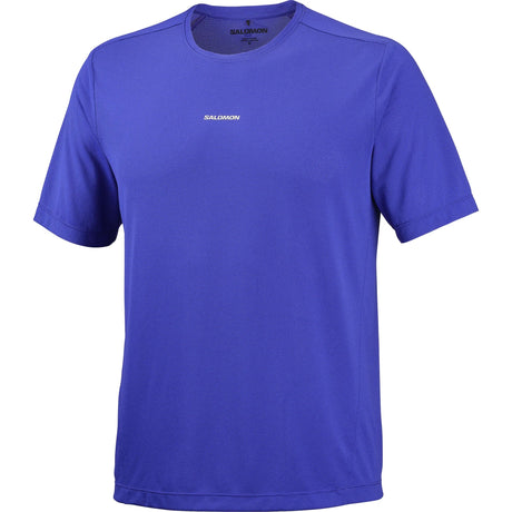 Salomon SHAKEout Core T-shirt de course et entrainement pour homme - Clematis Blue