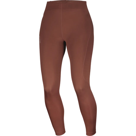 Salomon SHAKEout Core 28" leggings de course à pied pour femme - Burnt Umber