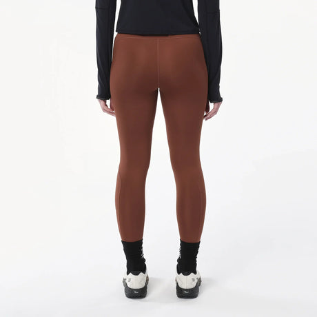 Salomon SHAKEout Core 28" leggings de course à pied pour femme - Burnt Umber