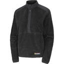 Salomon Thernova chandail polaire demi-zip pour femme – Deep Black (vue produit)