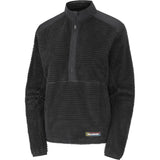 Salomon Thernova chandail polaire demi-zip pour femme – Deep Black (vue produit)