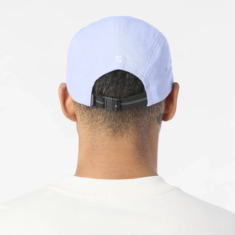 Salomon casquette Logo 5 panneaux unisexe - Brunnera Blue