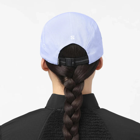 Salomon casquette Logo 5 panneaux unisexe - Brunnera Blue