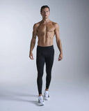 2XU leggings de compression sport de course à pied homme - Noir / Noir
