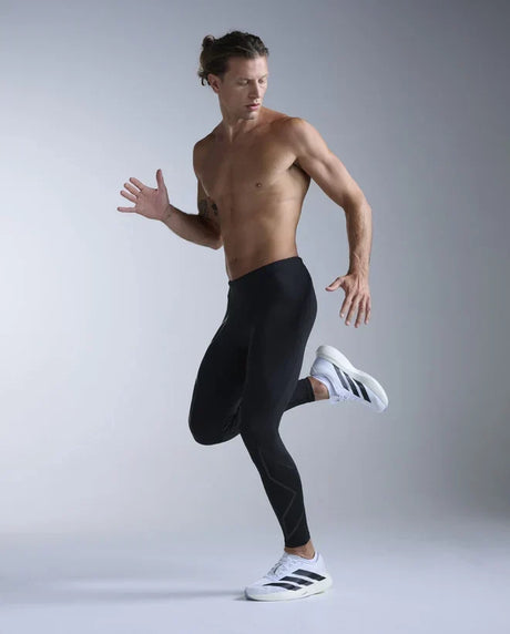 2XU leggings de compression sport de course à pied homme - Noir / Noir