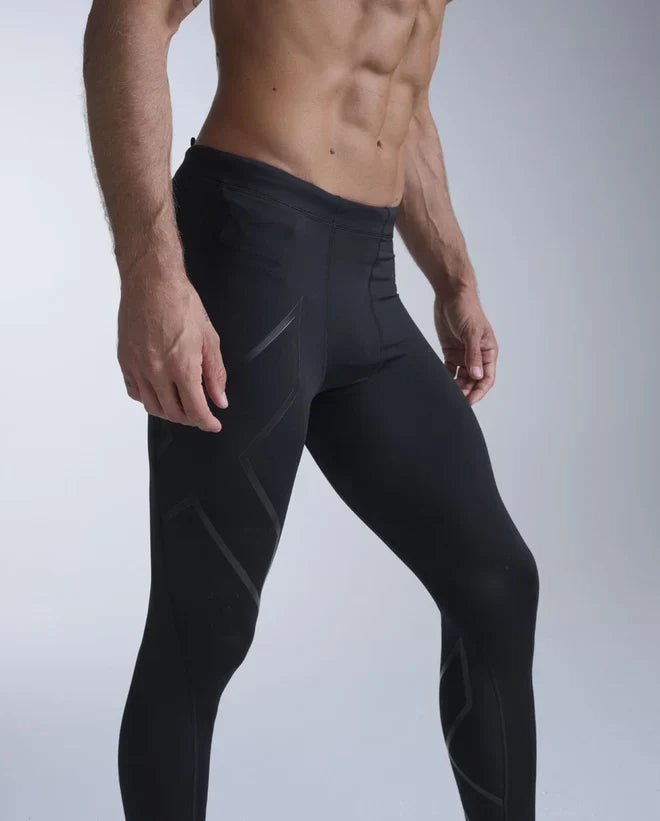 2XU leggings de compression sport de course à pied homme - Noir / Noir