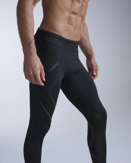 2XU leggings de compression sport de course à pied homme - Noir / Noir