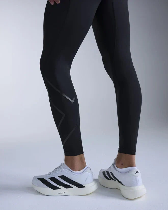 2XU leggings de compression sport de course à pied homme - Noir / Noir