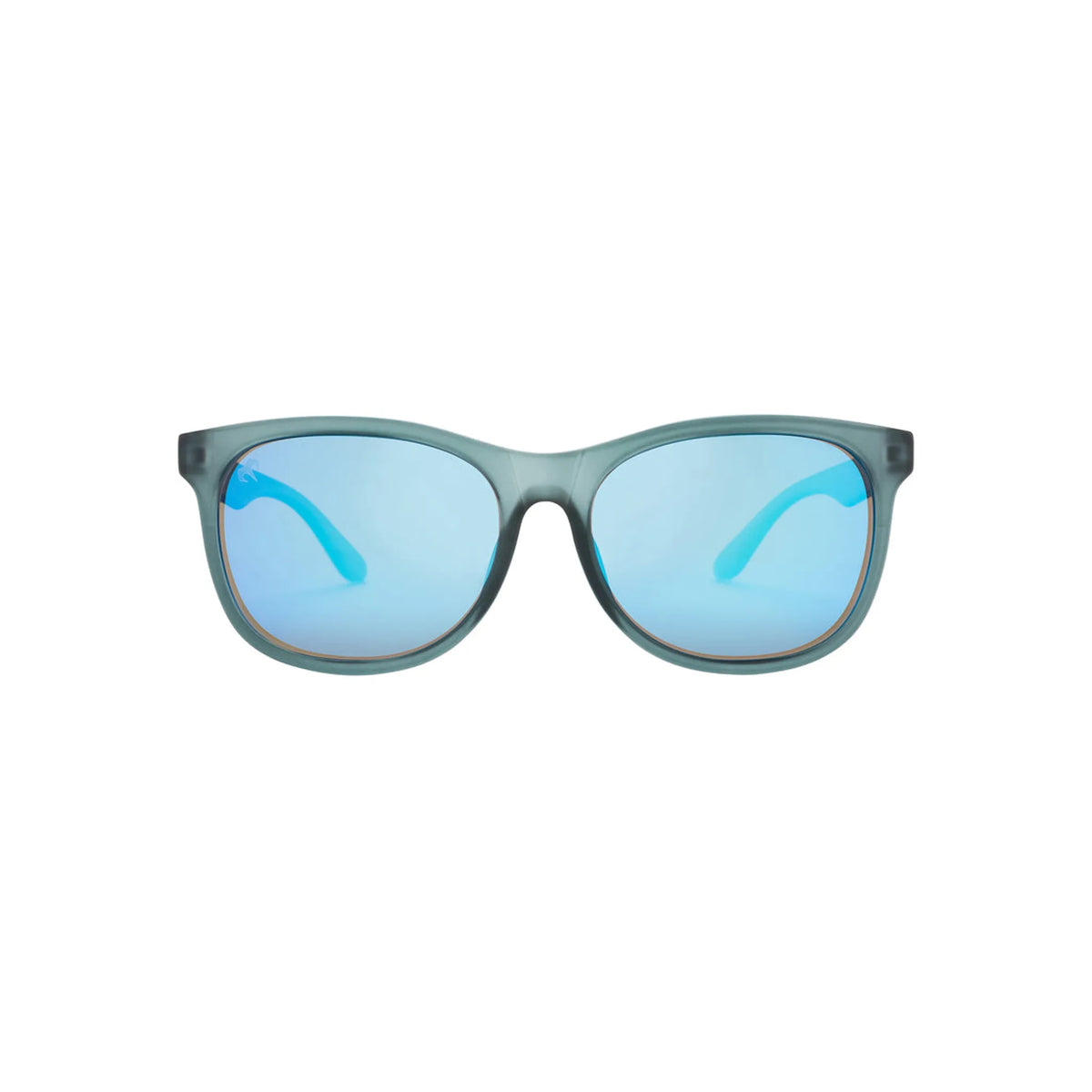 Marsquest Momentum Running Sunglasses - Ice Black / Neon Blue