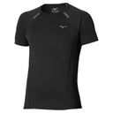 Mizuno DryAeroFlow T-shirt de course à pied pour homme - Noir