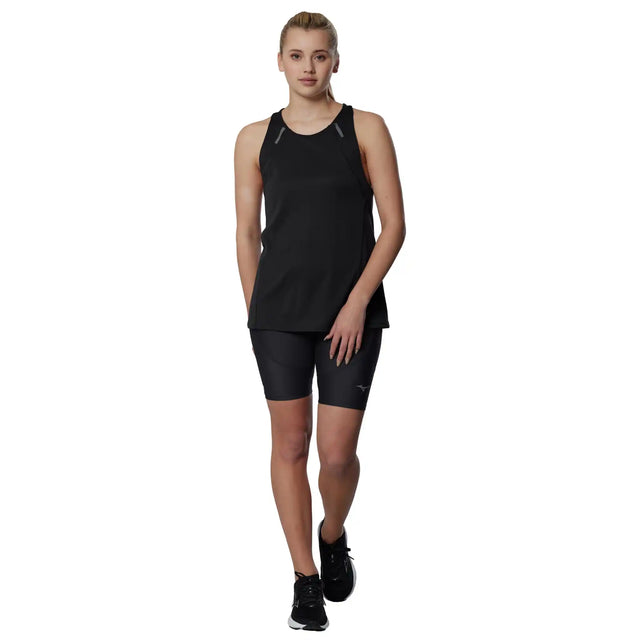 Mizuno DryAeroFlow camisole de course à pied pour femme - Noir