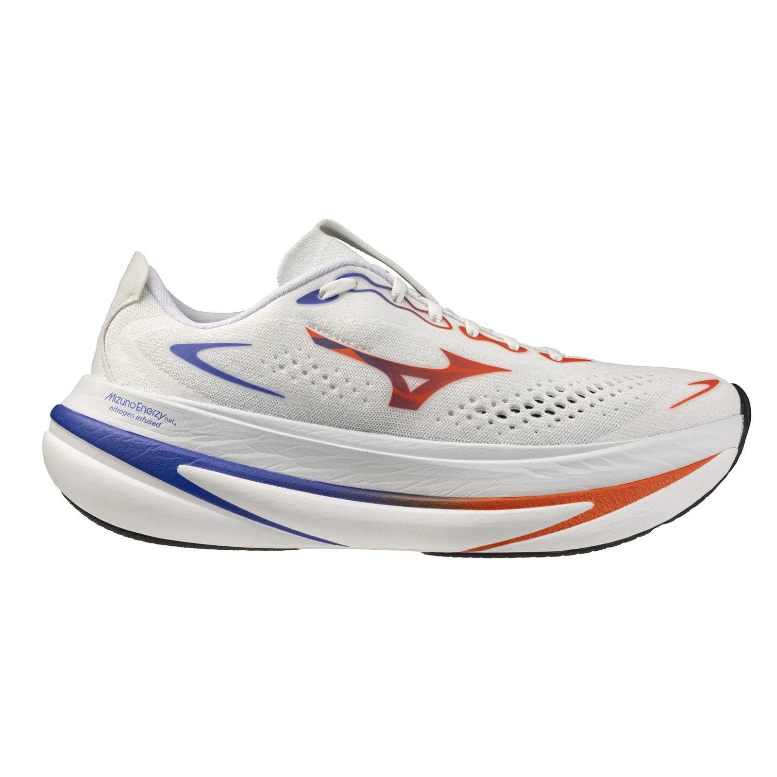 Mizuno Sky Prime chaussure de course à pied pour homme, coloris White / Orange.com — vue 10