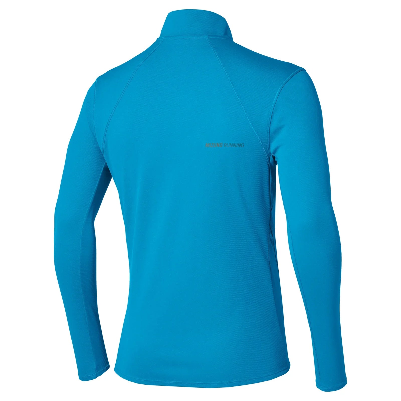 Mizuno Thermal Charge chandail demi-zip à manches longues de course à pied pour homme, coloris Bleu Jewel — vue 2