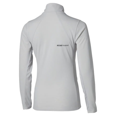Mizuno Thermal Charge chandail demi-zip à manches longues de course à pied pour femme, coloris Cloudscape — vue 2