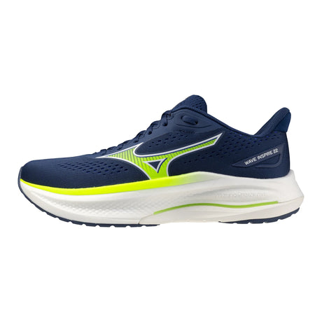 Mizuno Wave Inspire 22 Men's Running Shoes - Estate Blue / White