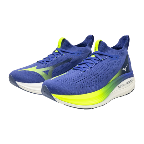 Mizuno Mizuno Wave Neo Vista 2 chaussures de course à pied pour homme - Dazzling Blue / White