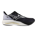 Mizuno Wave Rider 29 Origami chaussures de course à pied unisexes- Noir / Blanc