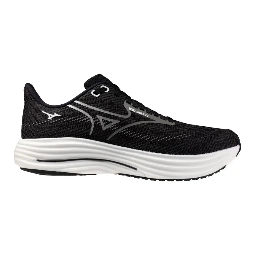 Mizuno Wave Rider 29 chaussures de course homme- Black Sand / Quiet Shade