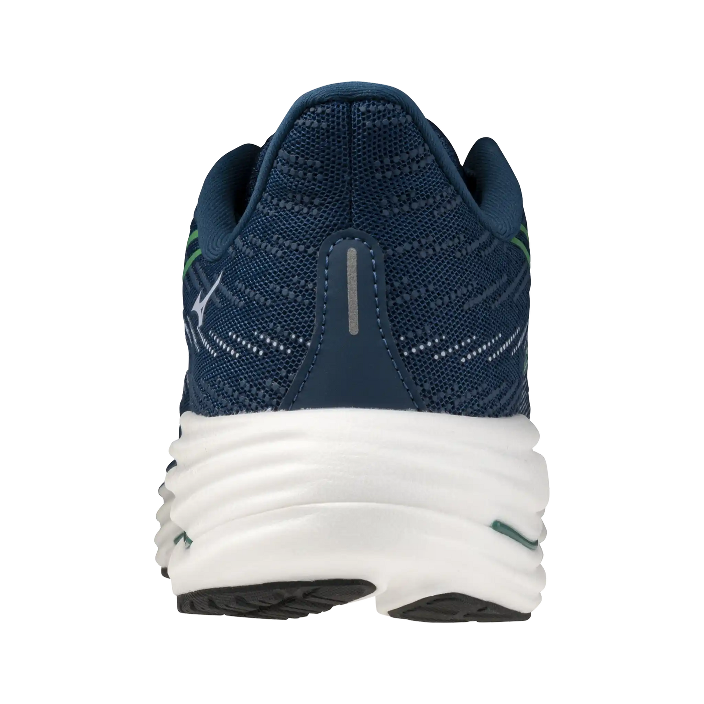 Mizuno Wave Rider 29 chaussures de course homme- Sailor Blue / Goblin Green