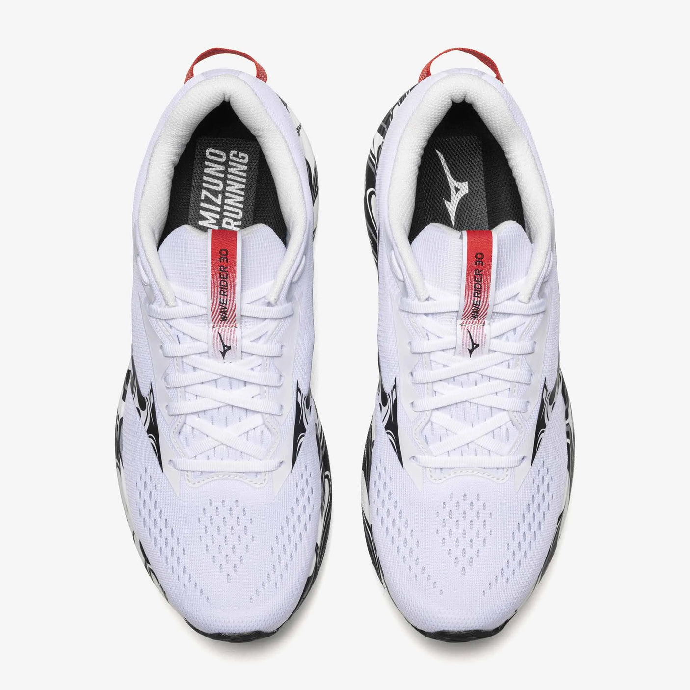 Mizuno Wave Rider 30 Anniversary Edition - White / Black