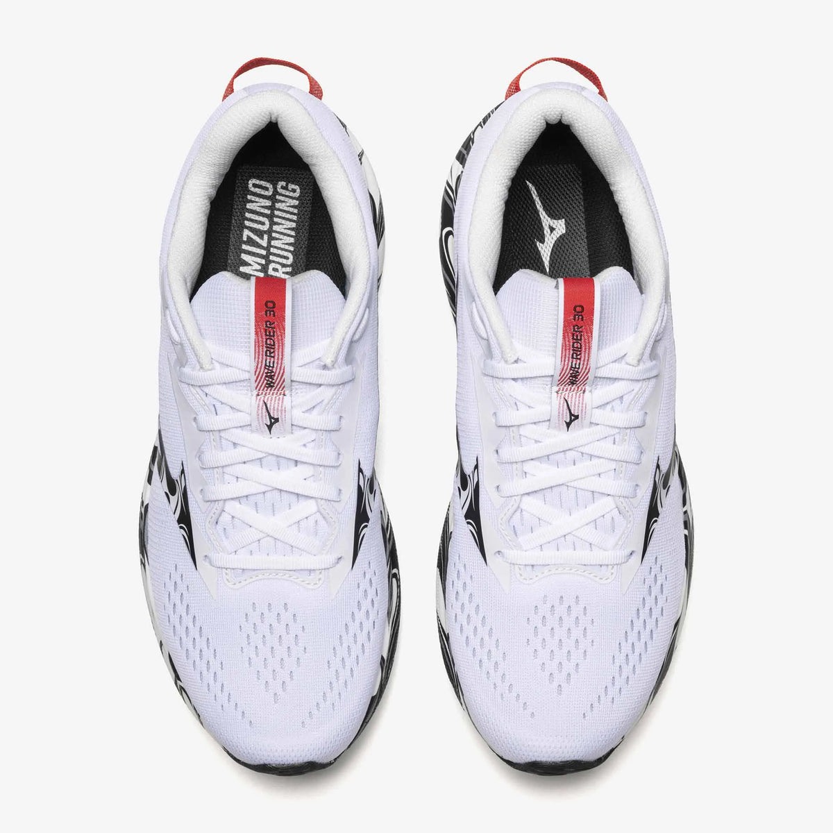 Mizuno Wave Rider 30 Anniversary Edition - White / Black