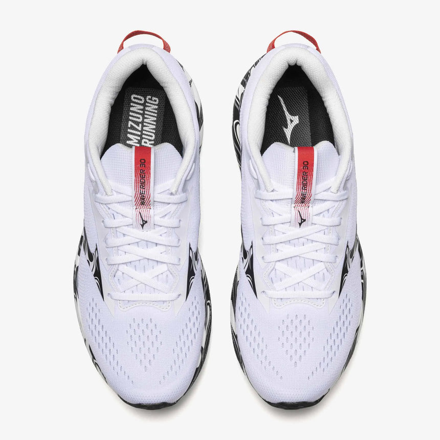 Mizuno Wave Rider 30 Anniversary Edition - White / Black