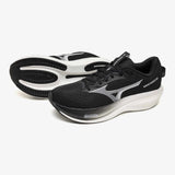 Mizuno Wave Rider 30 Men's Running Shoes - Black / White