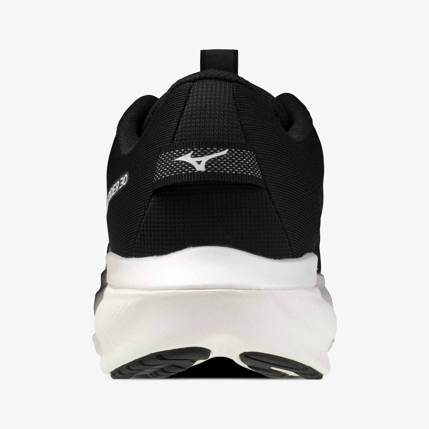 Mizuno Wave Rider 30 Men's Running Shoes - Black / White