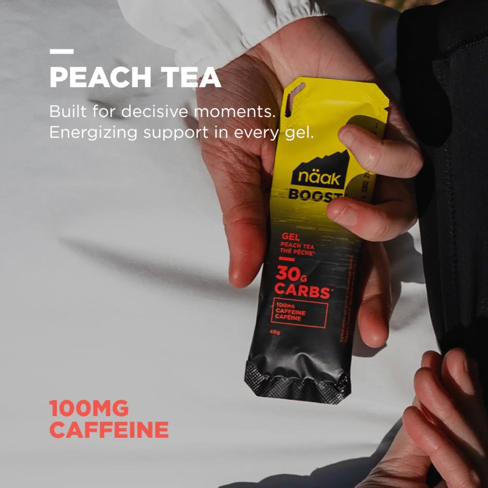 Näak Boost Energy Peach Tea Gel