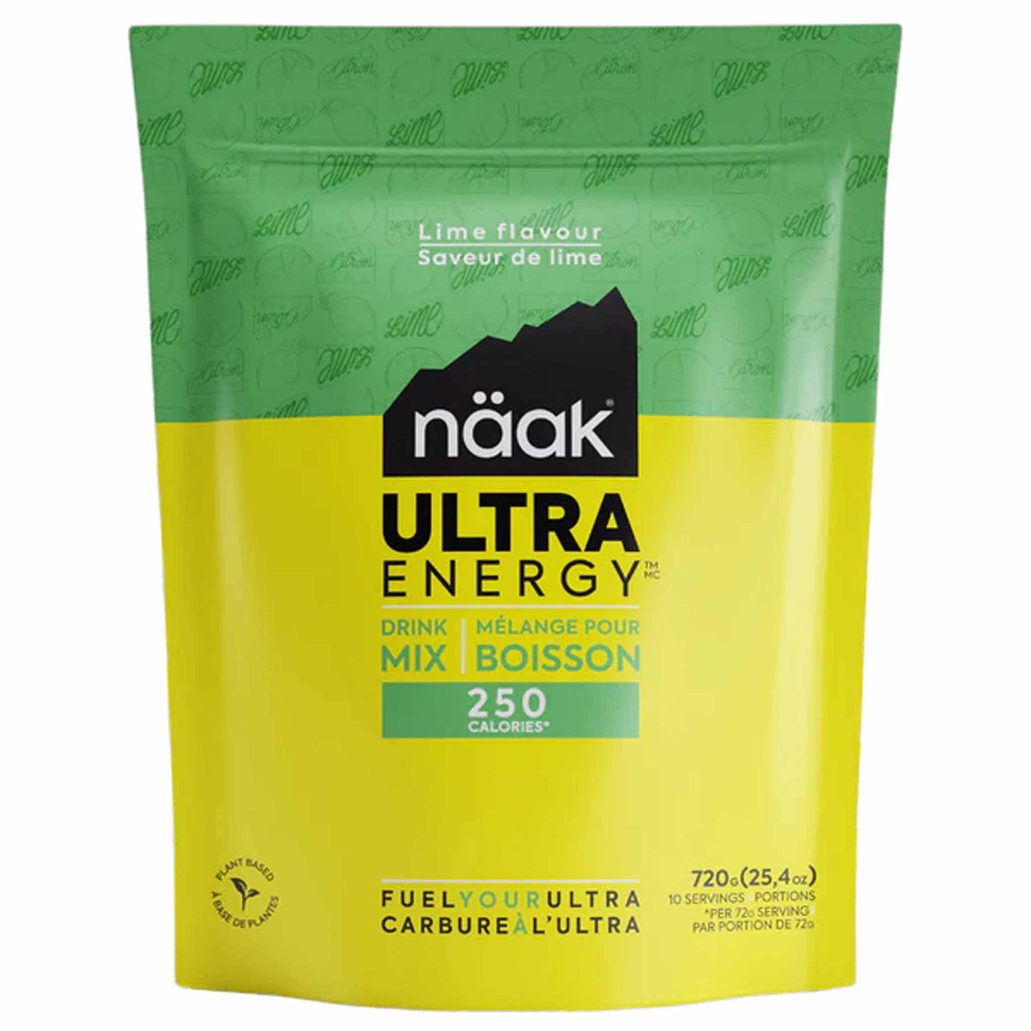 Näak Näak Ultra Energy™ Drink Mix pour sport d'endurance Lime