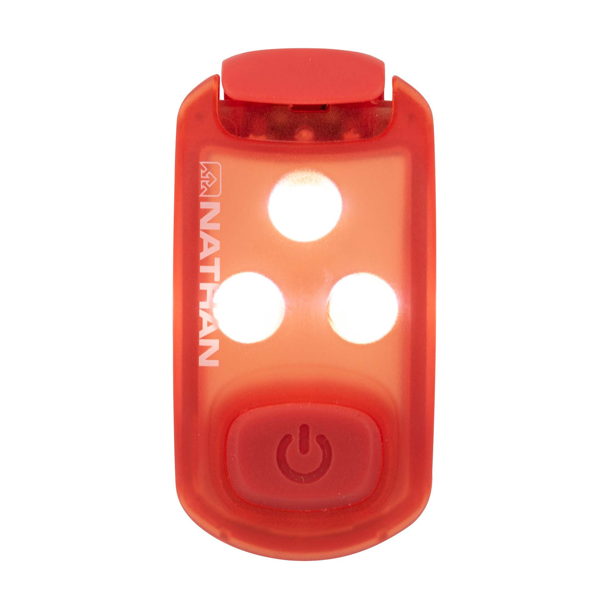 Nathan Led Monitor Nathan StrobeLight LED Clip - Compact Running Safety Light