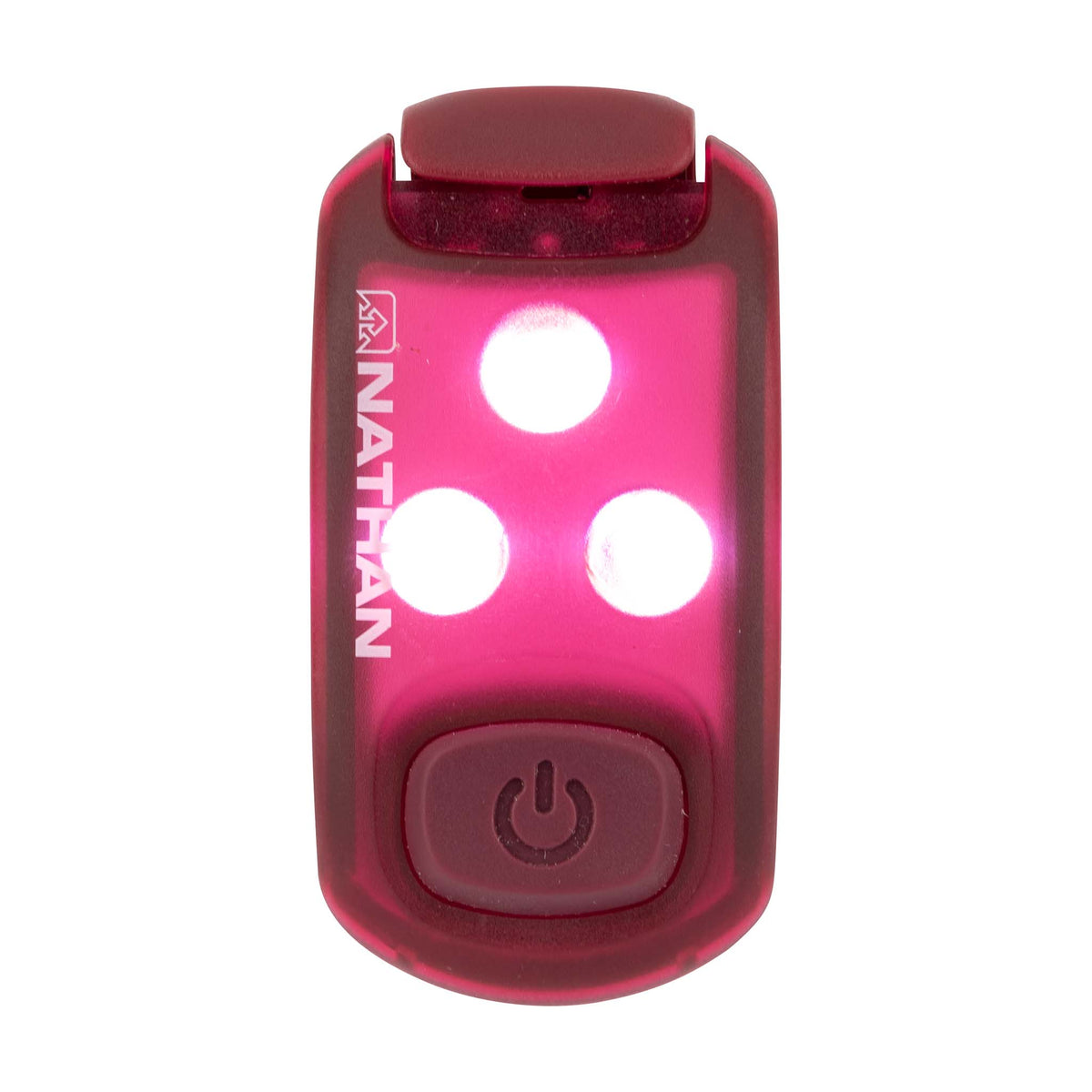 Nathan Led Monitor Nathan StrobeLight LED Clip - Compact Running Safety Light