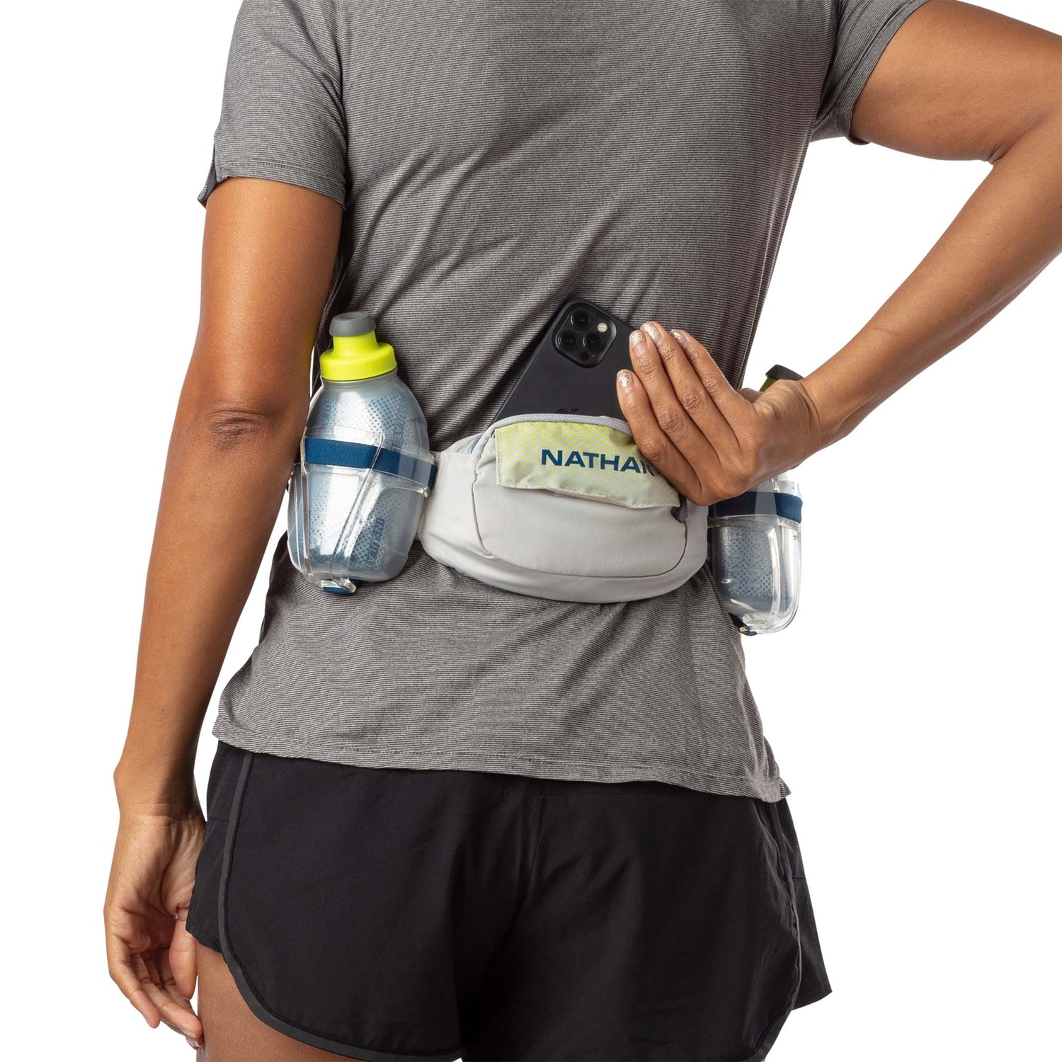 Nathan Nathan TrailMix Plus Insulated 2 ceinture d'hydratation de course à pied isolée