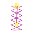 Nathan Nathan Trail Lock Laces lacets pour chaussures de course en sentier