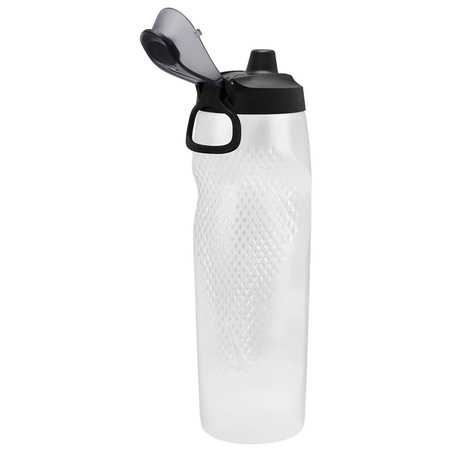 Nike Refuel Locking Lid Graphic 32oz  - Clear / Black / Flt Gold / Flt Silver / Black