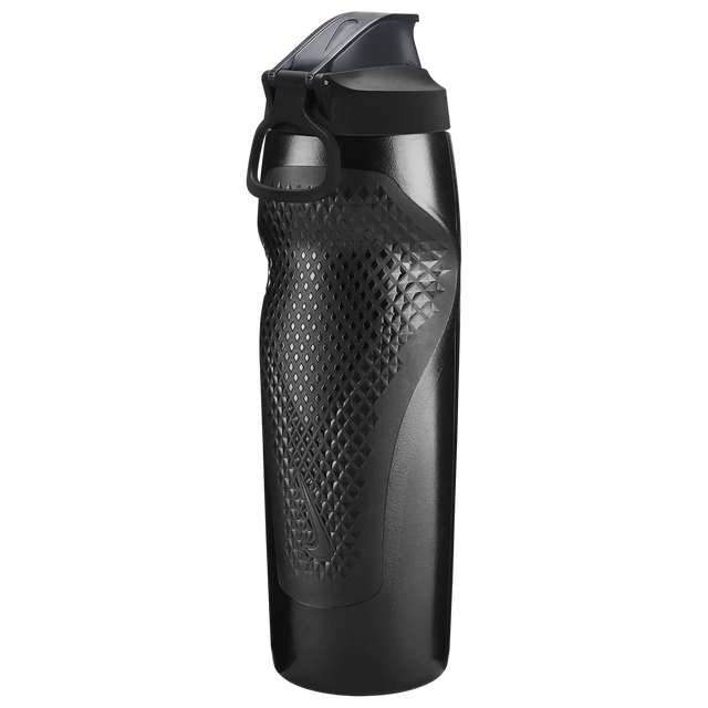 Nike Refuel Locking Lid Graphic 32oz  - Black / Black / Black / White