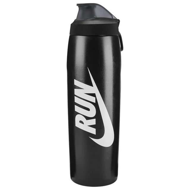 Nike Refuel Locking Lid Graphic 32oz  - Black / Black / Black / White