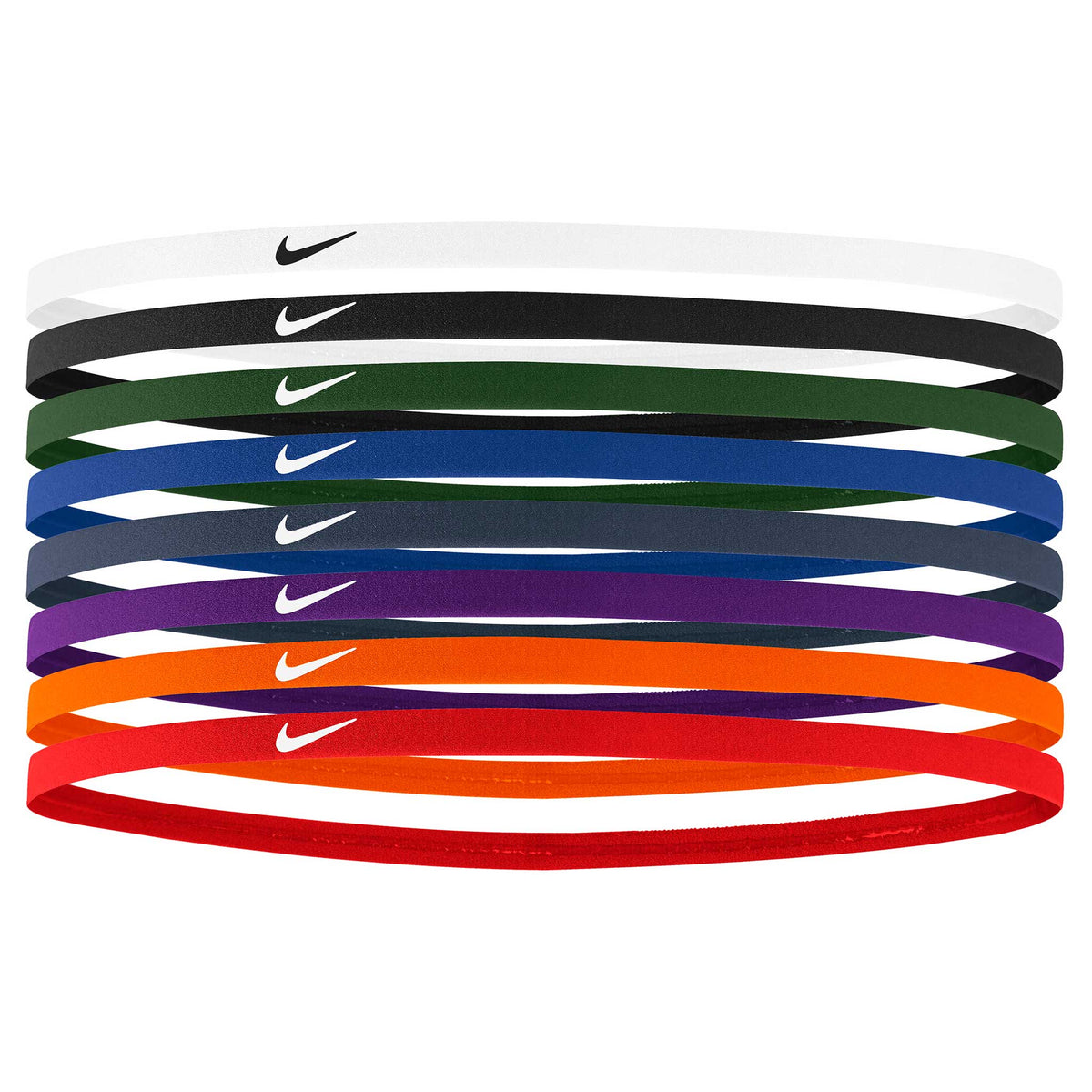 Nike Nike bandeaux à cheveux minces (paquet de 8)