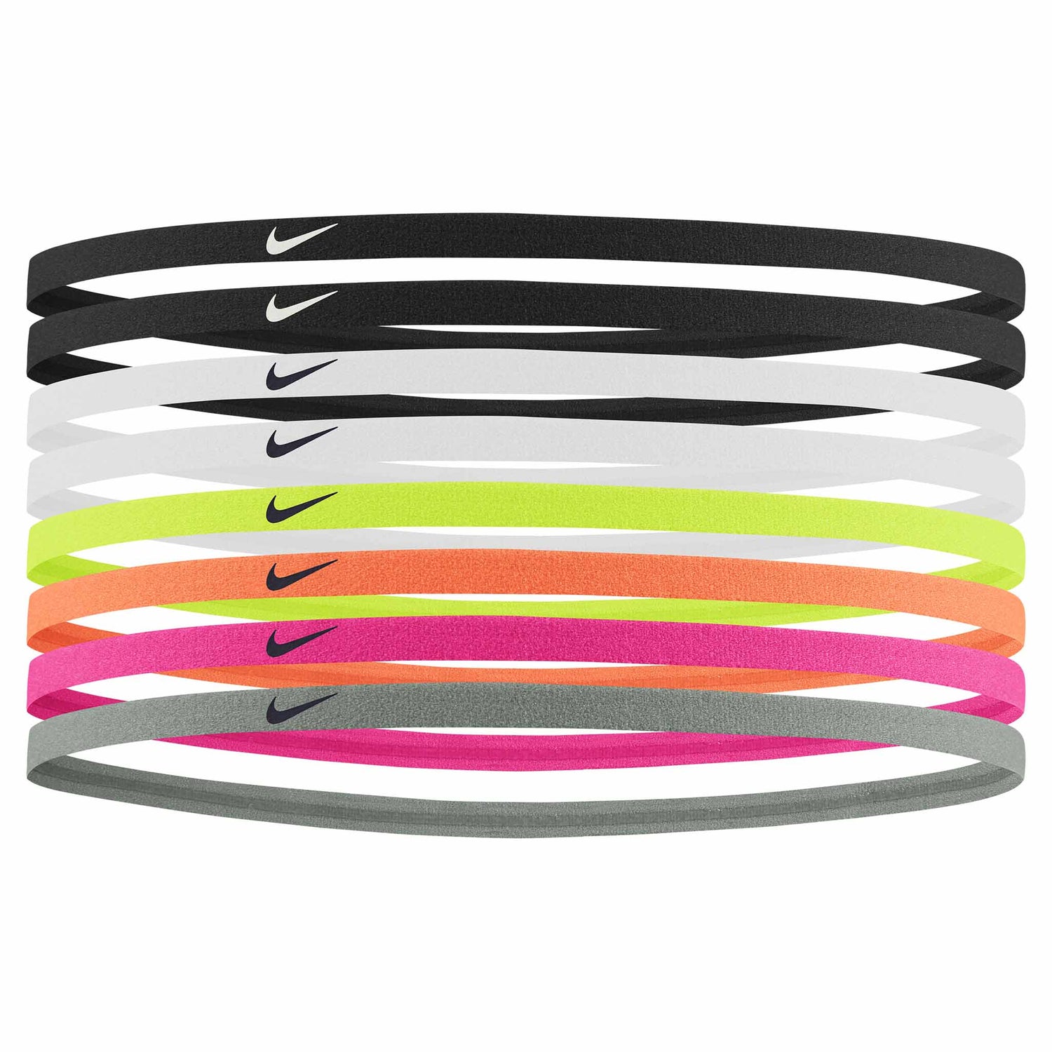 Nike Nike bandeaux à cheveux minces (paquet de 8)