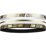 Nike Nike metallic 3pk 2.0 bandeaux pour cheveux