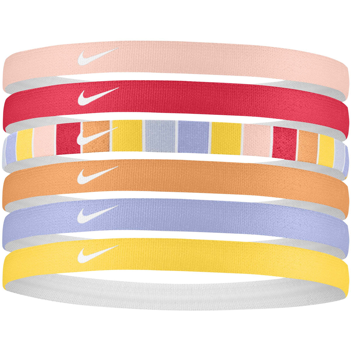 Nike Nike printed 6pk bandeaux sport assortis pour cheveux