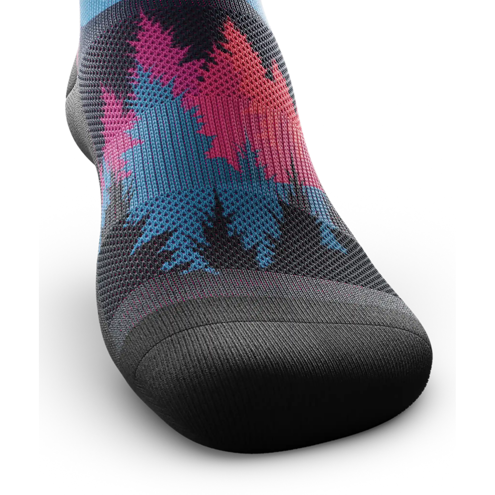 Outway Emberwood Quarter unisex running socks - Black / Blue
