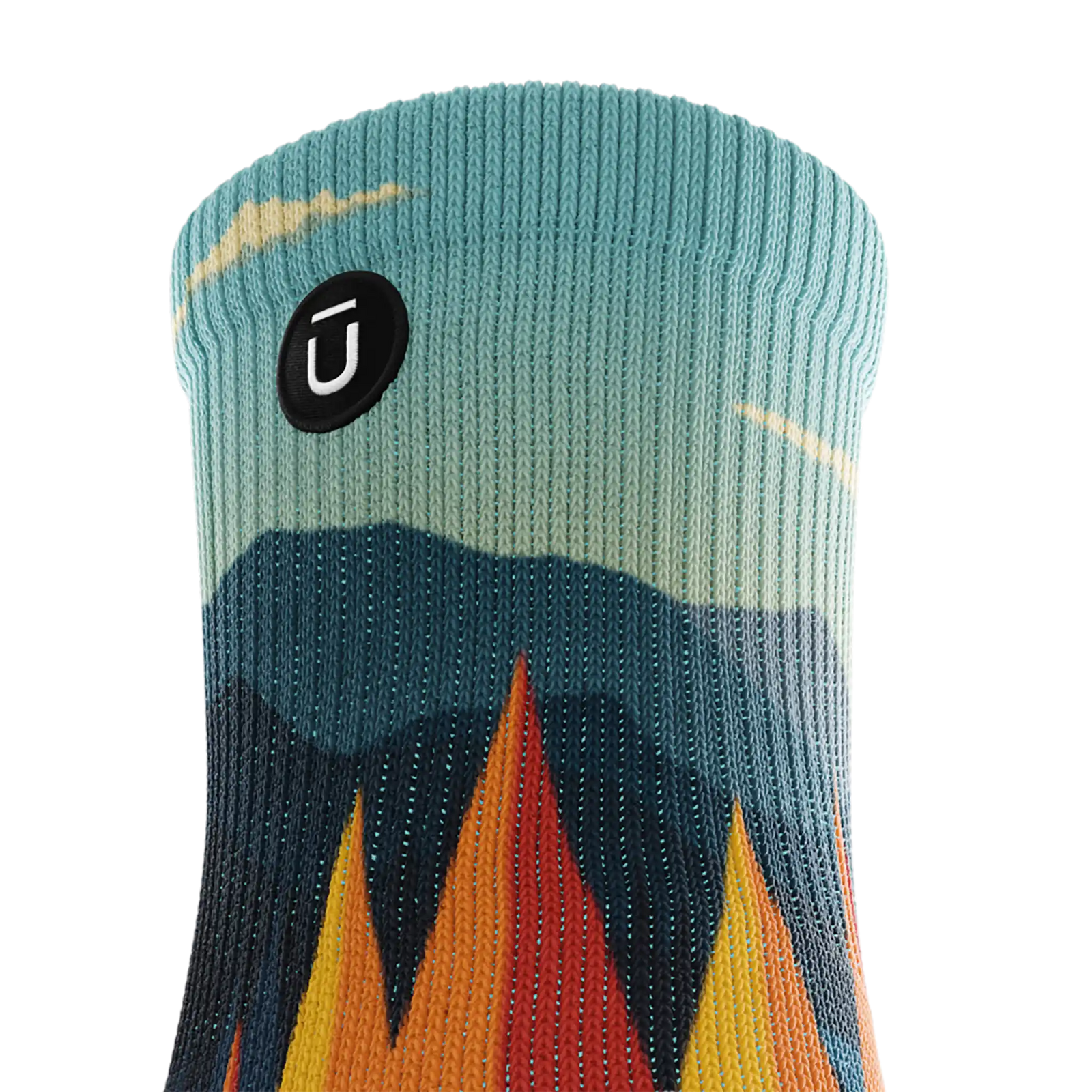 Outway Everflow Quarter unisex running socks - Black / Blue