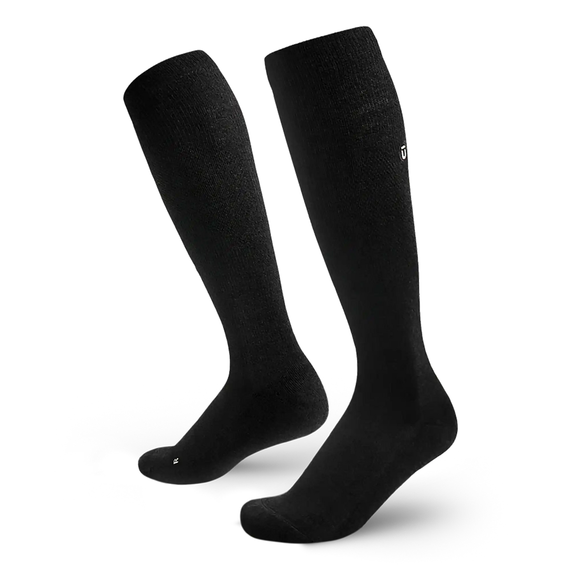 Outway Everyday Merino Knee High Compression chaussette unisexe - Noir