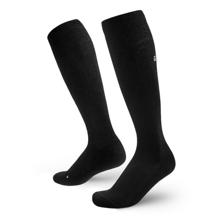 Outway Everyday Merino Knee High Compression chaussette unisexe - Noir