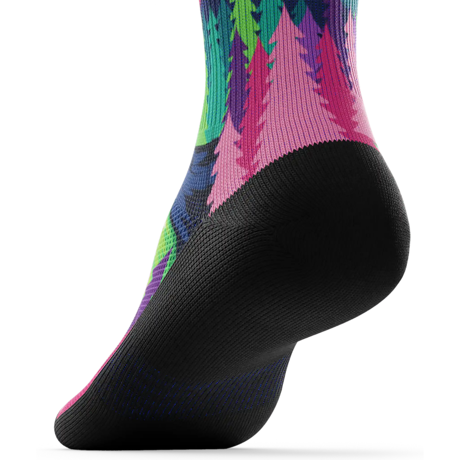 Outway Lost Paradise Crew unisex running socks - Green / Blue