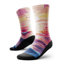 Outway Sunkissed Waves Crew Chaussette de course à pied unisexe