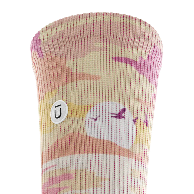 Outway Sunkissed Waves Crew Chaussette de course à pied unisexe